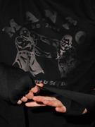 MANTO boxeo tshirt- black